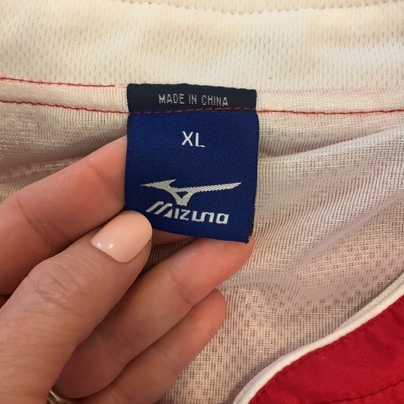 Men's Mizuno Ruston Baseball Jacket - Picture 4 of 7